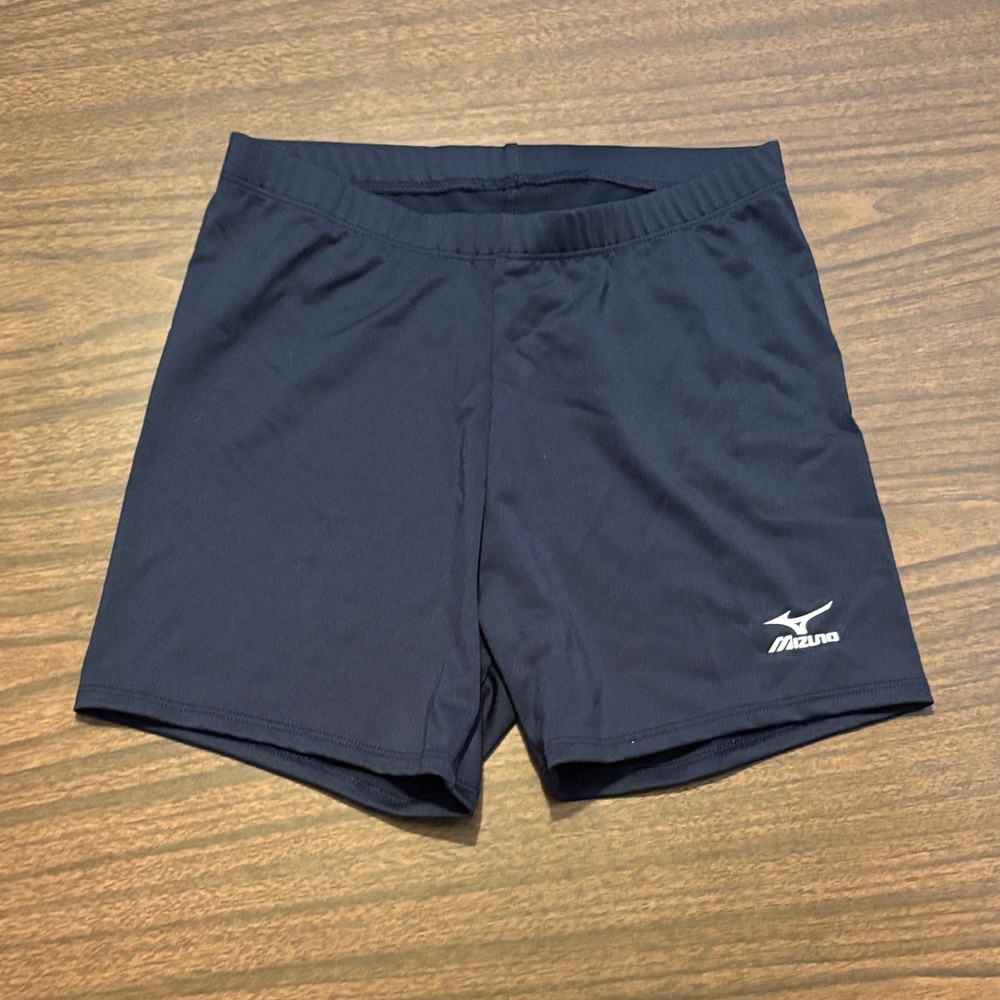 NEW Mizuno Medium Navy Blue Shorts NWT
